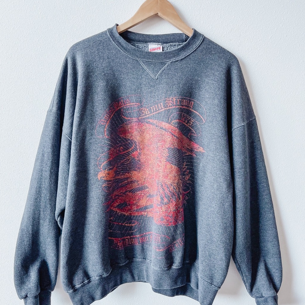 Oversized graphic sweatshirt